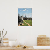 Poster Polenov - Cour de Moscou (Cuisine)