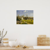Poster Polenov - Cour de Moscou (Cuisine)