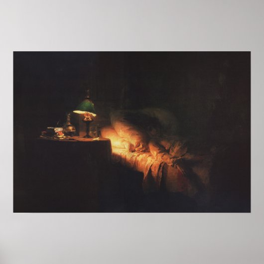 Poster Polenov - Fille malade (Devant)