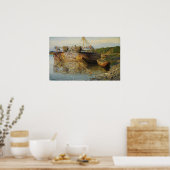 Poster Polenov - Négociation Sur La Rivière Oka (Cuisine)