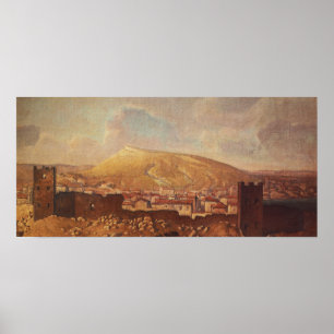 Poster Polenov - Théodose, Quarantaine, forteresse génois