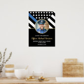 Poster Police Academy Graduation Party Photo Welcome (Cuisine)