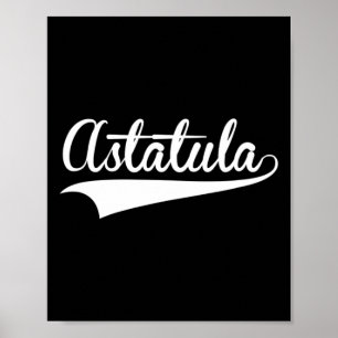 Poster Police Astatula Vendre Rétro Vintage