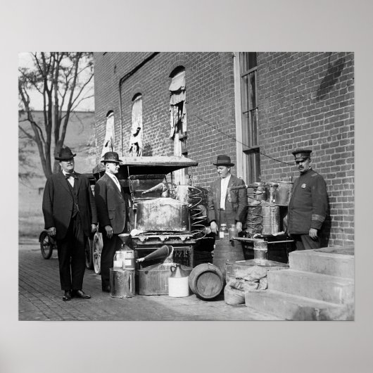 Poster Police avec prise de vue fixe confisquée, 1922. Ph (Devant)
