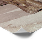 Poster Police baptismale affichage (Coin)