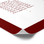 Poster Police de calligraphie moderne do-it-yourself coul (Coin)