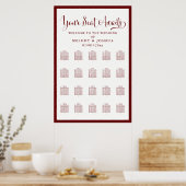 Poster Police de calligraphie moderne do-it-yourself coul (Cuisine)