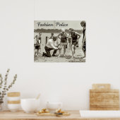 Poster Police de mode 1922 (Cuisine)