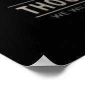 Poster Police de pensée sur les médias sociaux (Coin)