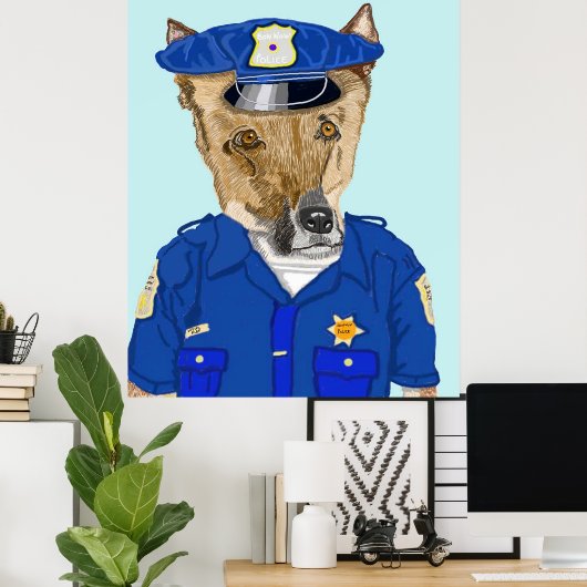 Poster Police de Ruff (Bureau à domicile)