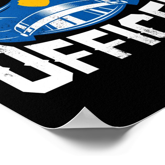 Poster Police future (Coin)