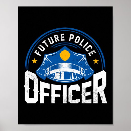 Poster Police future (Devant)