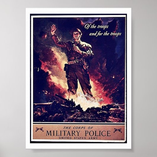 Poster Police militaire (Devant)