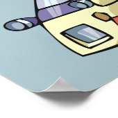 Poster Police Motorcycle Officer Law Enforcement (Coin)