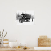 Poster Police Paddywagon, 1909. Photo vintage (Cuisine)