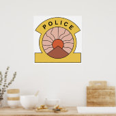Poster Police Paradise PD Paradise (Cuisine)