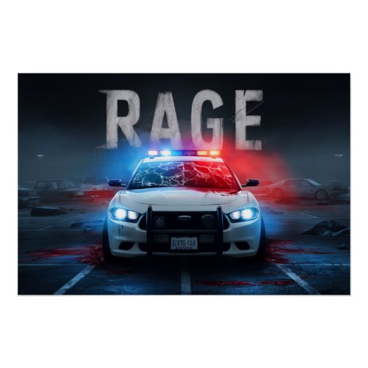 Poster Police Rage 03 (Devant)