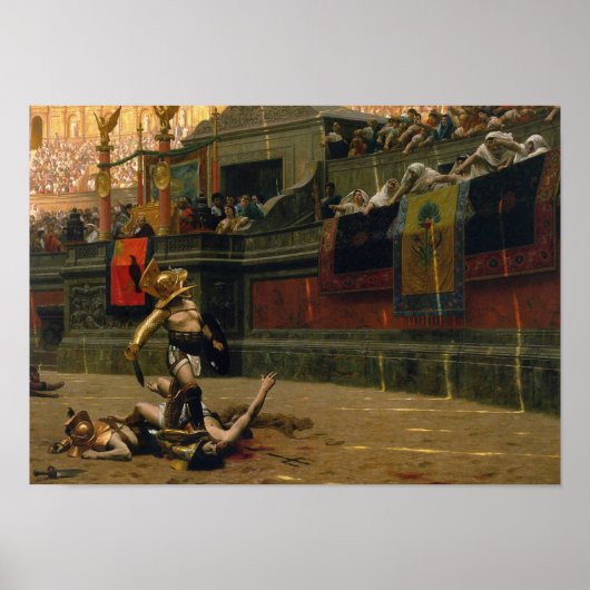 Poster Police Verso — Avec Un Pouce Tourbé (Devant)