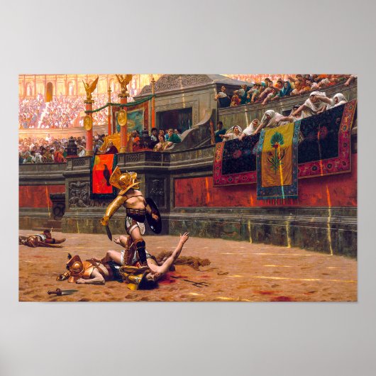 Poster Police Verso | Jean-Leon Gerome | (Devant)