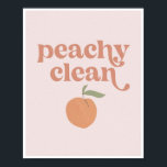 Poster Police Vintage Peacht Clean Retro<br><div class="desc">Police Vintage Peacht Clean Retro</div>
