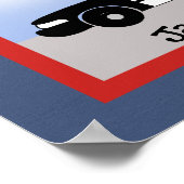 Poster Police Voiture Secourt Véhicule Enfants Salle Impr (Coin)