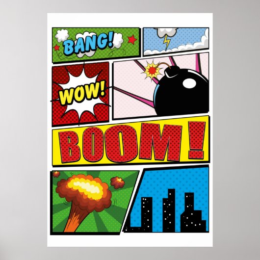 Poster Polices de bande dessinée ! (Devant)