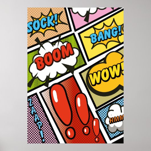 Poster Polices de bande dessinée ! (Devant)