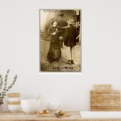 Poster Policewoman, 1909 (Cuisine)