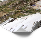 Poster Polignano a Mare ville plage dans les Pouilles pos (Coin)