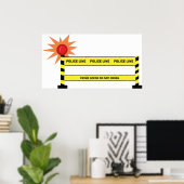 Poster politielijncriminaliteit (Thuiskantoor)