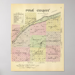 Poster Polk County, Nebraska