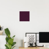 Poster Polka dot (Bureau à domicile)