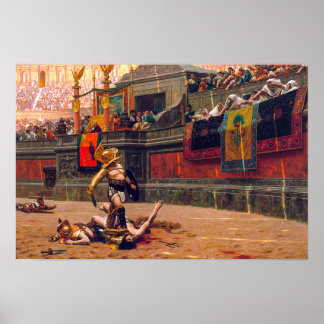 Poster Pollice Verso | Jean-Léon Gérôme |