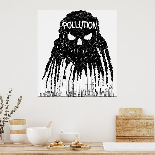 Poster Pollution (Cuisine)