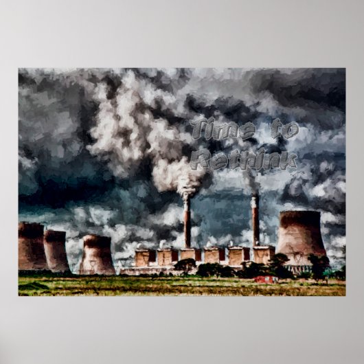 Poster Pollution de l'environnement (Devant)