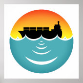 Poster pollution par les océans (Devant)