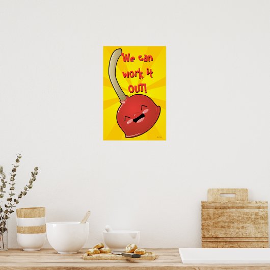 Poster Polly Plunger (Cuisine)