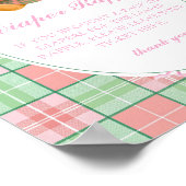 Poster Polo Girl Teddy Bear Diaper Raffle (Coin)