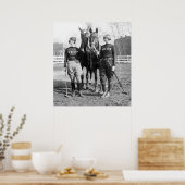 Poster Polo Ladies : 1925 (Cuisine)