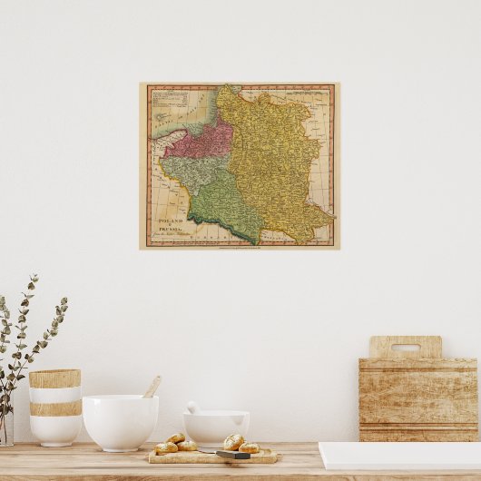 Poster Pologne, Prusse (Cuisine)