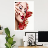 Poster polonais Ces Murs Posh (Bureau à domicile)