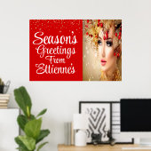 Poster polonais Ces Murs Posh (Bureau à domicile)