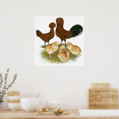 Poster Polonais : Famille Rouge (Cuisine)