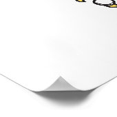 Poster Polska avec aigle polonais (Coin)