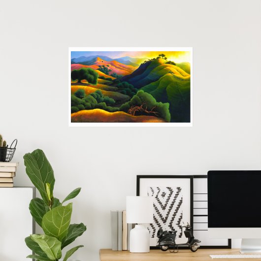 Poster Poly Canyon (Bureau à domicile)