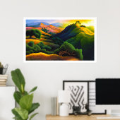 Poster Poly Canyon (Bureau à domicile)