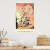 Poster Polychrome voit l'échappement Ruggedo (Cuisine)