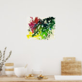 Poster Polychromoptic #4 par Michael Moffa (Cuisine)