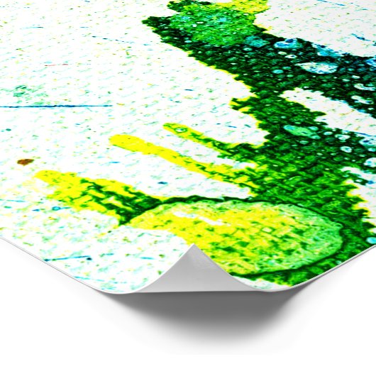 Poster Polychromoptique #2B par Michael Moffa (Coin)