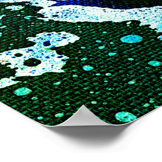 Poster Polychromoptique #2C par Michael Moffa (Coin)